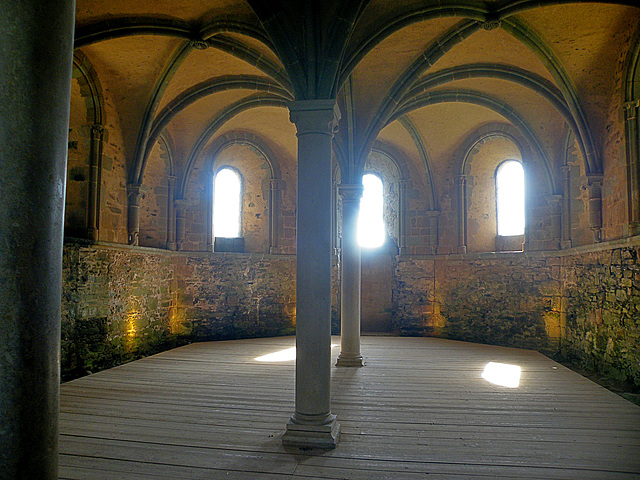 A l'abbaye de Beauport à Paimpol (22)