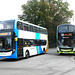 Stagecoach East buses in Cambridge - 18 Oct 2023 (P1160818)