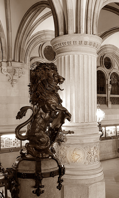 Löwe in der 'Diele' Löwe in der 'Diele'