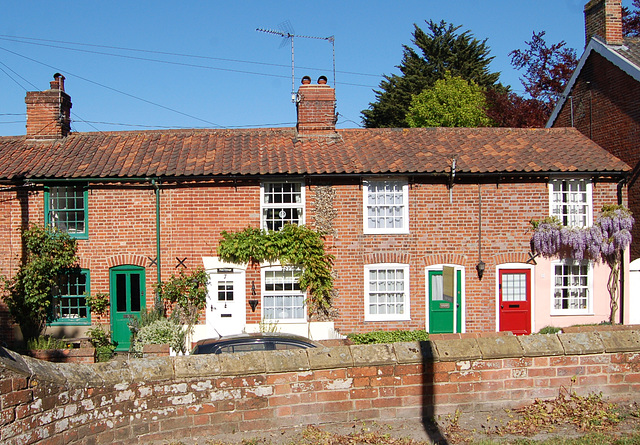 Village Street From Churchyard Gate, Wenhaston, Suffolk