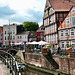Stader Altstadt, gut besucht