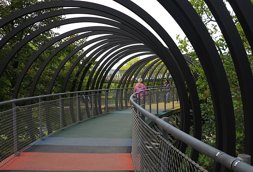 Die Rehberger-Brücke über den Rhein-Herne-Kanal