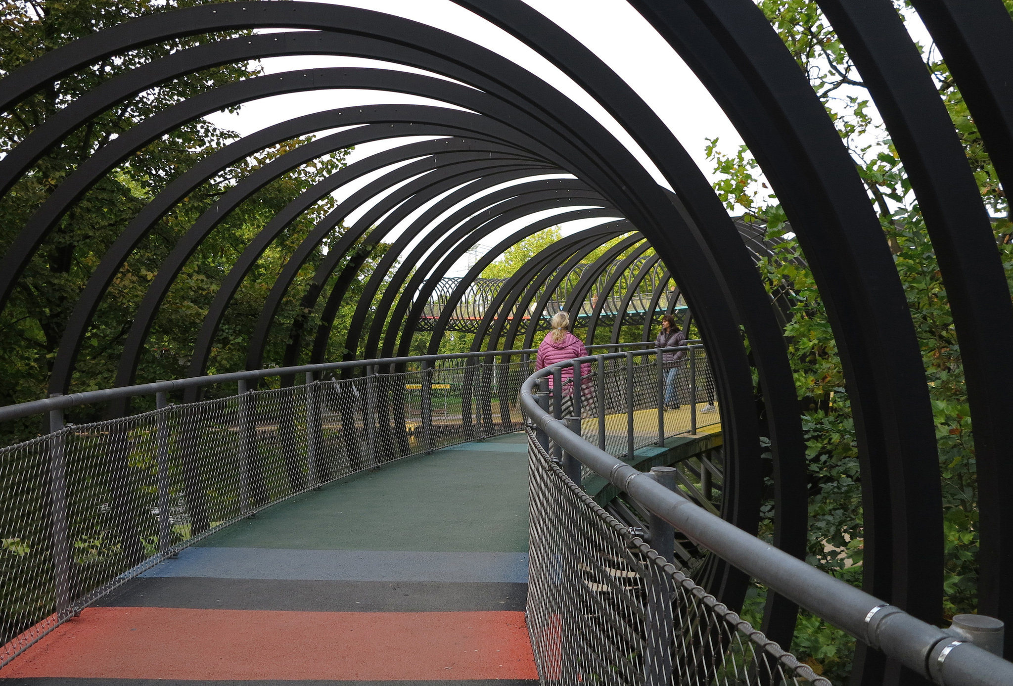 Die Rehberger-Brücke über den Rhein-Herne-Kanal