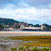 Conway Castle and the River Conway estuary