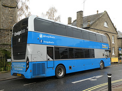 Ensignbus 132 (YX66 WLH) in Bury St. Edmunds - 23 Nov 2019 (P1060043)