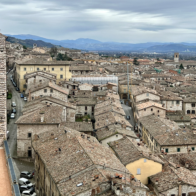 Gubbio 2024 – Palazzo dei Consoli – View of Gubbio