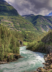 Jostedøla and Jostedalen.