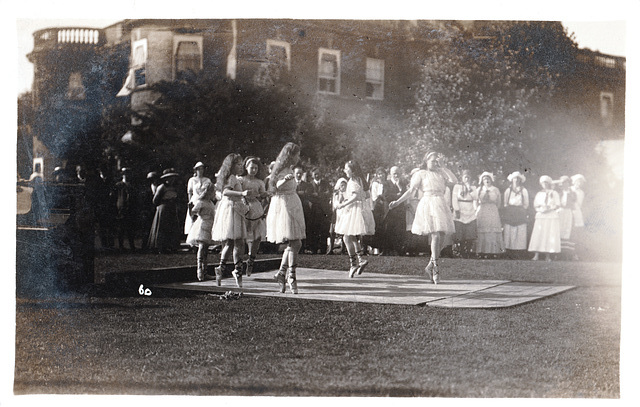 Fete at Egginton Hall, Derbyshire (Demolished)