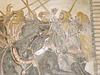 Detail of the Alexander Mosaic in the Naples Archaeological Museum, July 2012