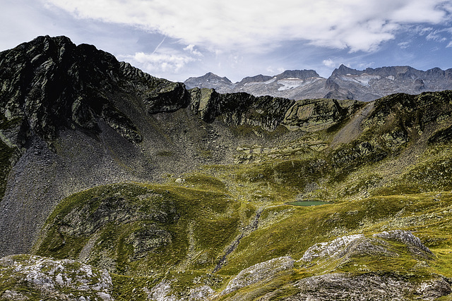 Pyrénées au-dessus de Luchon.