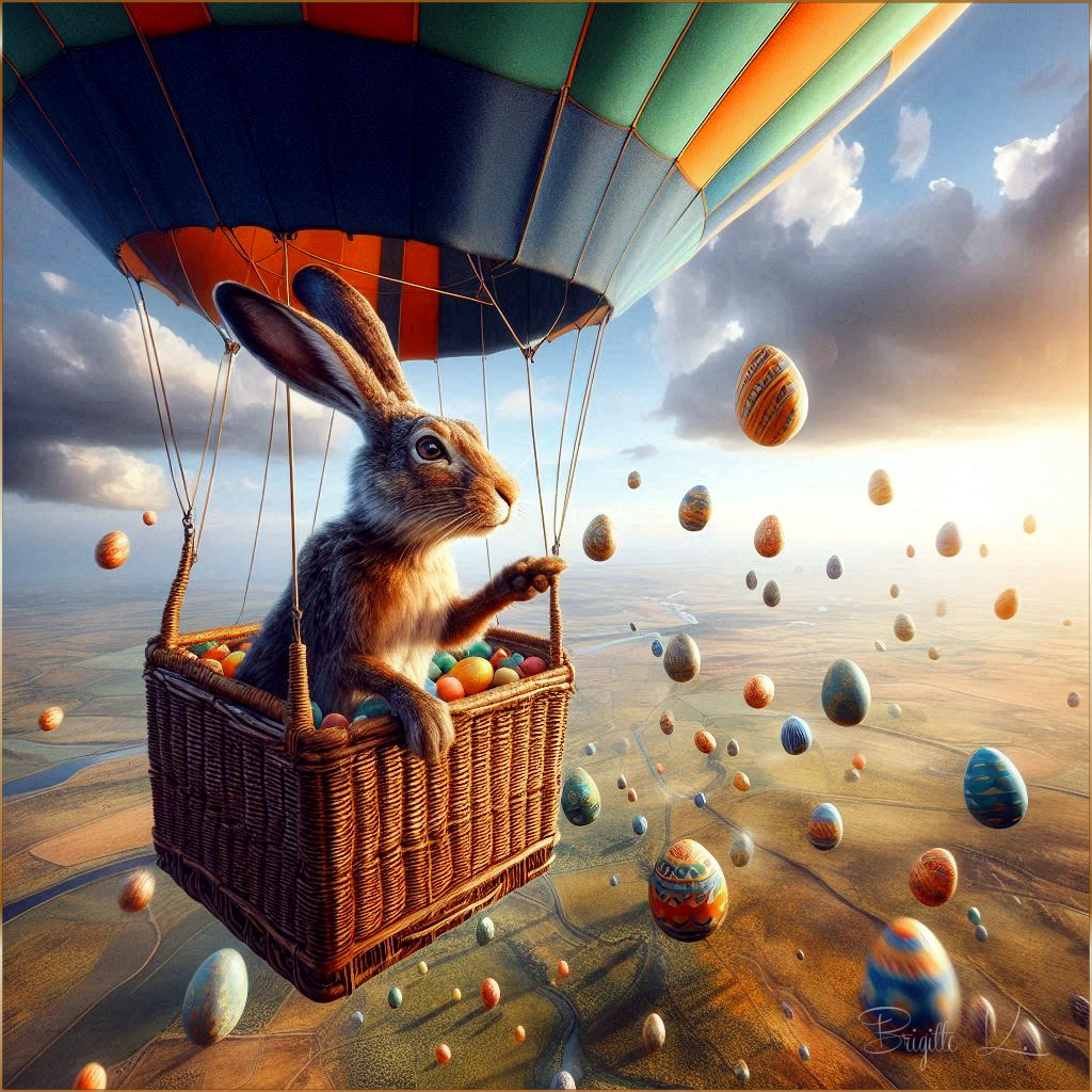 Bunny a work