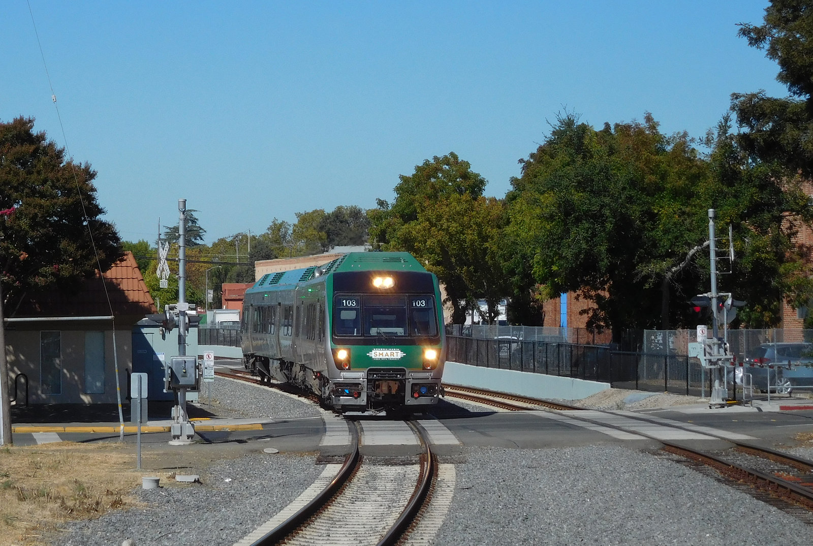 Sonoma-Marin rail – Santa Rosa fire (#0754)