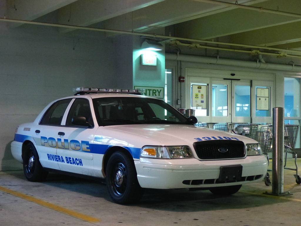 Riviera Beach Police Crown Vic - 25 January 2016