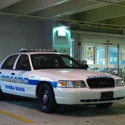 Riviera Beach Police Crown Vic - 25 January 2016