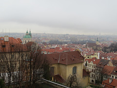 Vue sur Prague depuis le Hradschin.