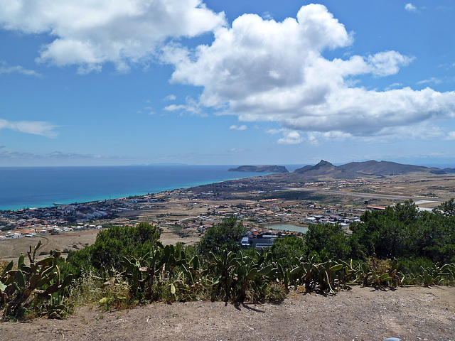 Teilansicht der Insel Porto Santo