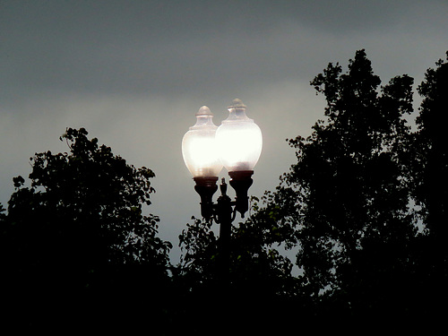 Thunderstorm mood at 7:00 p.m.