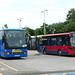 Rail Replacement vehicles at Ely Station - 9 Jul 2023 (P1150872)