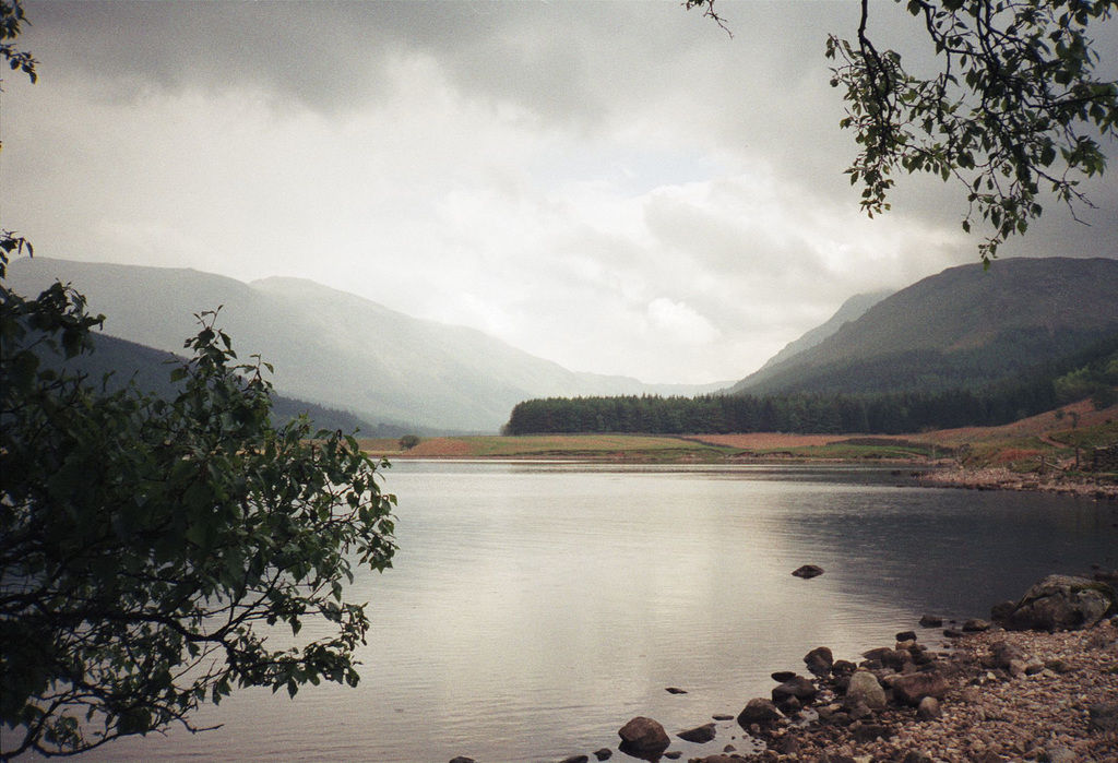 Eastern end of Ennerdale Water (Scan from May 1990)