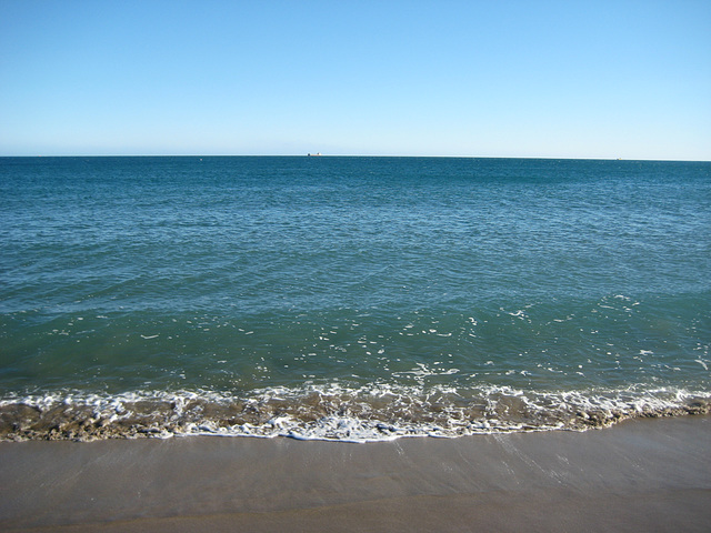 Am Strand von Empuriabrava