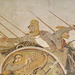 Detail of the Alexander Mosaic in the Naples Archaeological Museum, July 2012