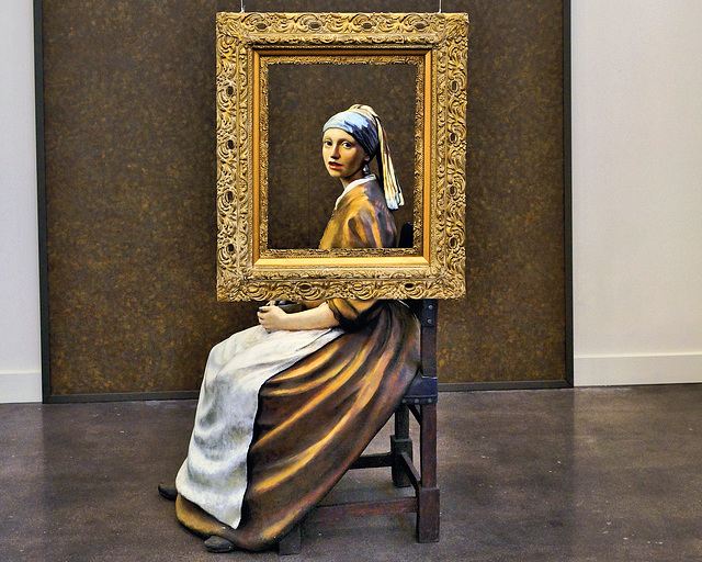 The Girl With More Than a Pearl Earring – Grounds for Sculpture, Hamilton Township, Trenton, New Jersey