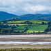 Conway estuary with the Welsh mountains behind