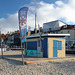 Beach retail hut