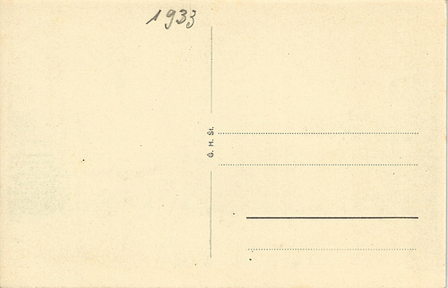 Stuttgart Marktplatz 1933 (revers)