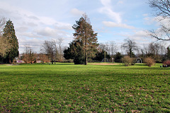 Ludwig-Kessing-Park, ehemals Gelände vom Schacht Hermann der Zeche Eiberg (Essen-Überruhr) / 10.02.2024