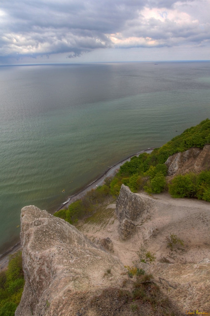 Blick von der Viktoriasicht über die Ostsee