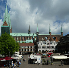Am Markt in Lübeck (PiP)