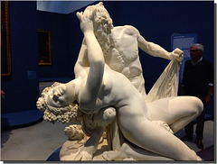 "James et Juliette"  de James Pradier au musée de Lens