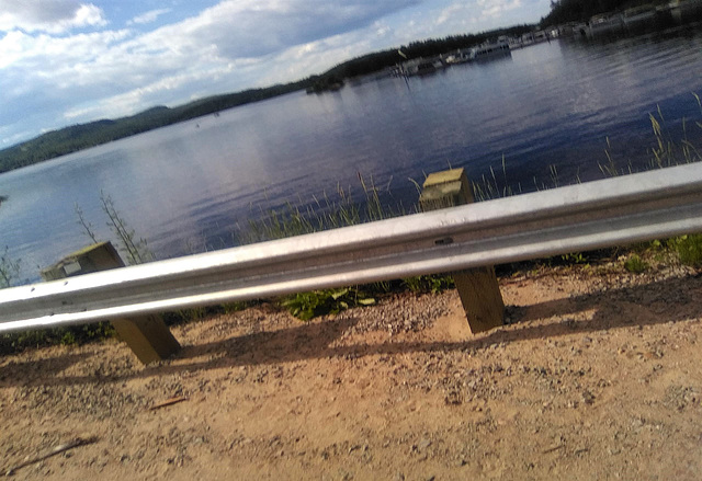 Garde-fou en folie / Crazy guardrail (Québec)