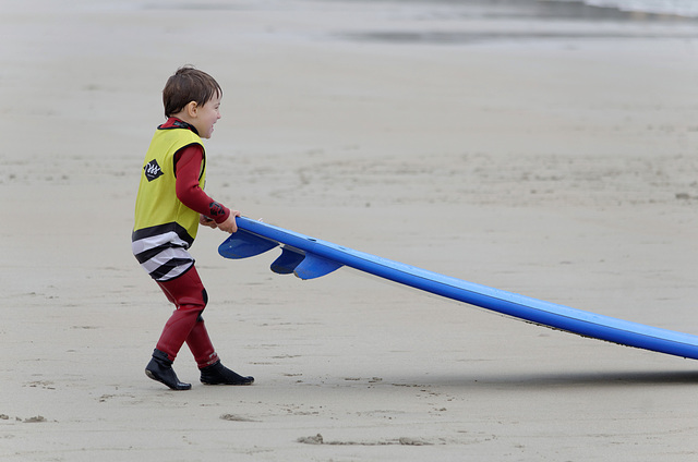 Apprenti surfeur