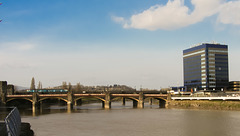 Newport Town Bridge and Clarence House