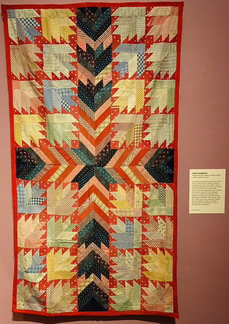 Patchwork quilt made for Peggy Argus, 1940