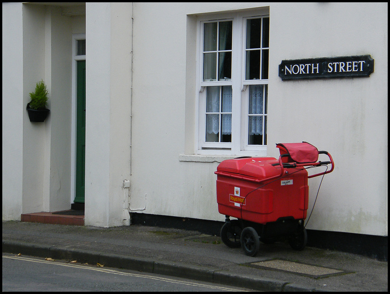 Royal Mail trolley