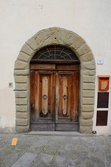 Italy, Anghiari, The Door to Piazza del Popolo 5