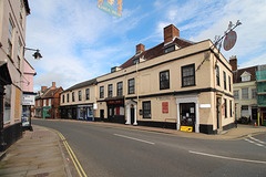 The Three Tuns, Broad Street and Earsham Street, Bungay, Suffolk