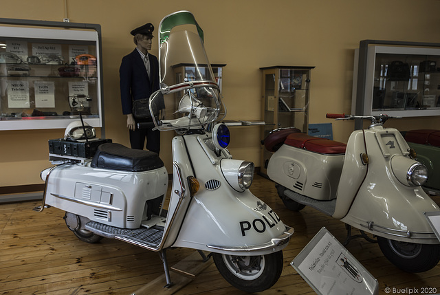 Polizeiroller Heinkel Tourist 103A2 - Automuseum Engstingen ... P.i.P. (© Buelipix)