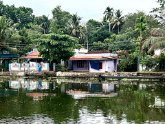 Typical backwater houses. HWW