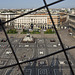 Milano, from the roof of the Cathedral, view of the square
