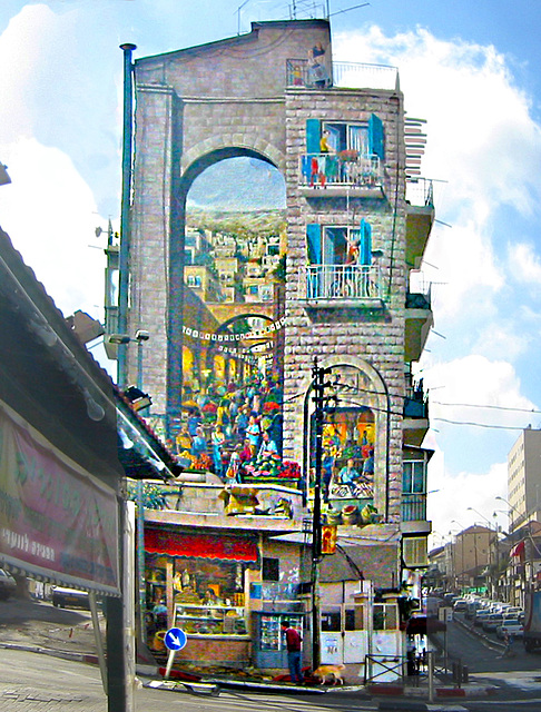 Apartment building in Jerusalem.