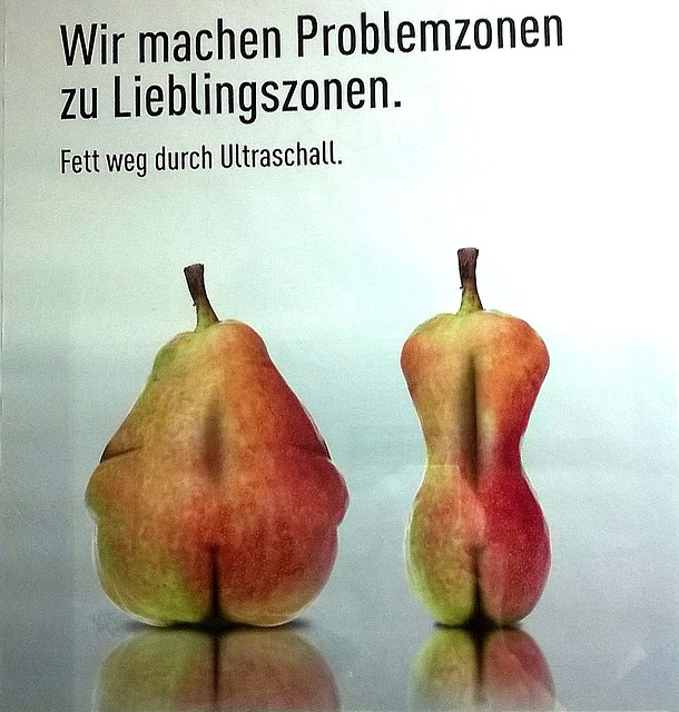 Plakat in einem Krankenhaus...