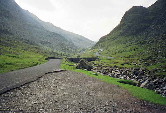 Honister Pass (Scan from May 1990)