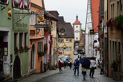 Ein Regentag in Rothenburg ob der Tauber - A rainy day in Rothenburg ob der Tauber