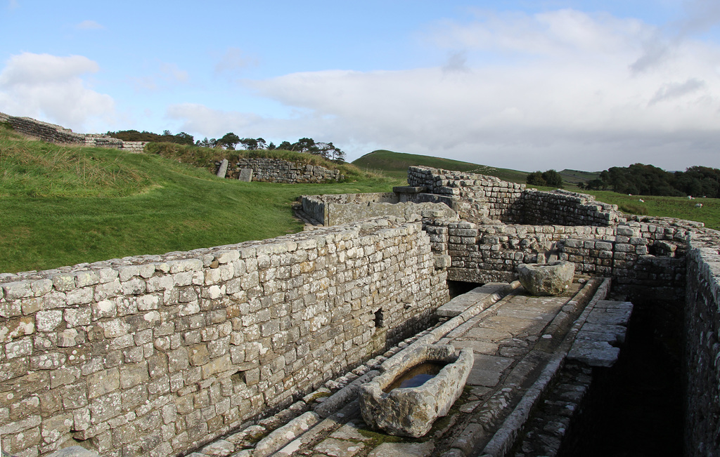 Housesteads llatrines