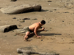 yoga sur la plage