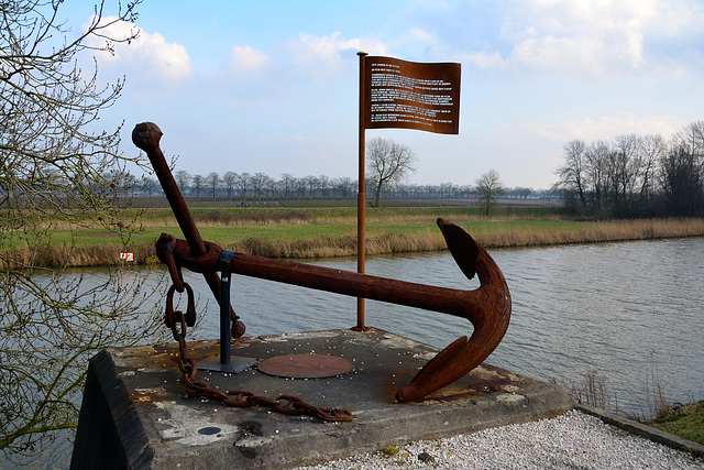 Leerdam 2015 – Anchor of the SS Leerdam